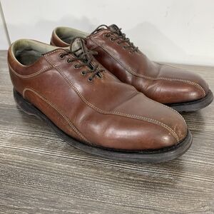 Footjoy Classics Dry Premiere Men's 11 C Golf Shoes Brown Made In USA